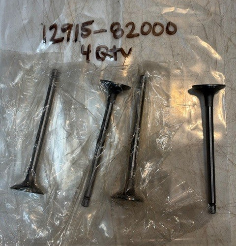 4 Quantity of Intake Valves for Suzuki 12915-82000 | 4-1/2" L 30mm Dia. (4 Qty)