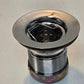 Elkay LK36 Drain Fitting 2-7/8" Nickel Plated Brass Body, Deep Strainer Basket