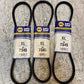 3 Quantity of NAPA Belts Hoses XL Belts 25-7345 (3 Quantity)