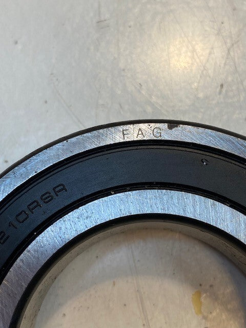 2 Qty of FAG Deep Groove Ball Bearings 6210RSR | B273-0448HB 90x50x20mm (2 Qty)