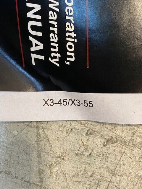 Mercury Marine Motor 3-Blade X3 Series X3-45/X3-55, AF124-05/06/07, KF124-03