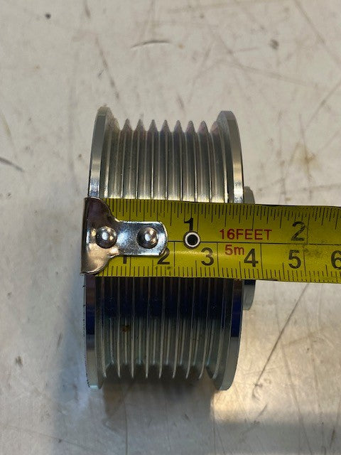 International 3615037C1 Alternator Drive Pulley 3" Dia. 1-3/8" Thick 22mm Bore