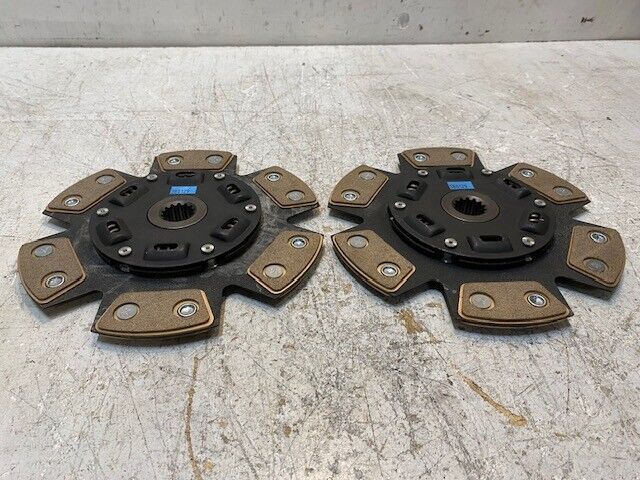 2 Quantity of Clutch Discs 9" OD 25mm Bore 14 Spline (2 Quantity)