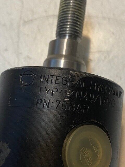 Integral Hydraulik Cylinder ZN40/100/G | 70BAR | 9-1/2" L 60mm OD 14mm Thread