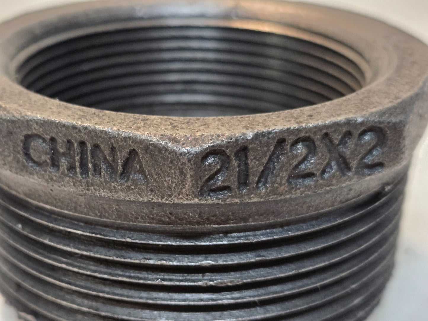 6 Quantity of B&K Hex Bushing 2-1/2" x 2" | 521-998BC | 032888360419 (6 Qty)