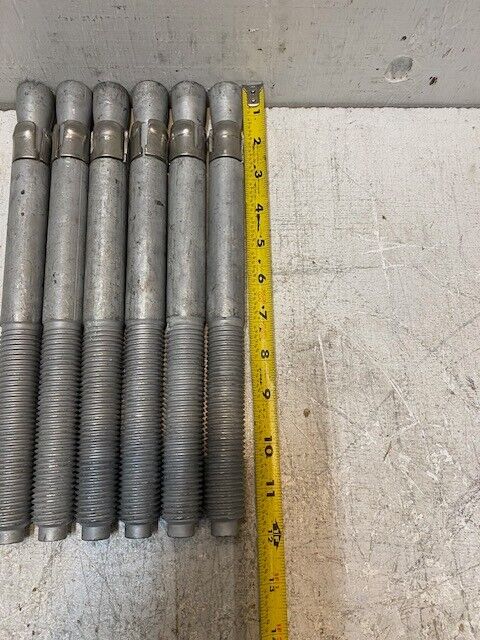 6 Quantity of 1" x 12" Wedge Anchors (6 Quantity)