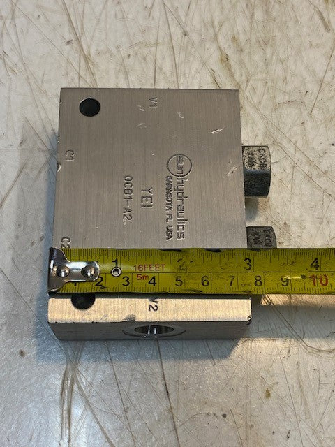 Sun Hydraulics 0CB1-A2 | YEI Pilot-to-Open Check Valve w/ Standard Pilot Assy
