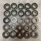 25 Pack Of SST 6205Z Deep Groove Ball Bearings 15x25x52mm (25 Pack)