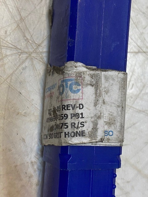 Ostrem Company Drill Bit 4096696-259 P01 | H24675 R/S | CCW 500 Grit Hone