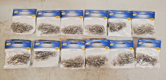 864 Quantity of Darice Lanyard Hooks Nickel Plated 23mm | 1881-27 (864 Qty)