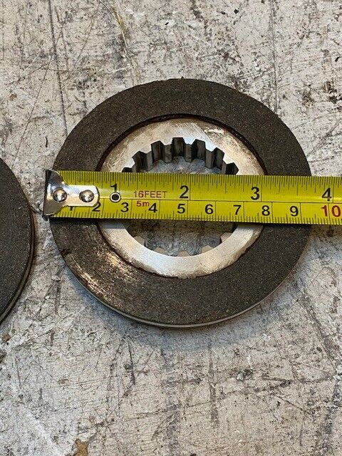 2 Qty of Ring/Pinion Bevel Gear Interlock Clutches 17-Spline 3-3/4" Dia. (2 Qty)