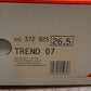 Nordica Exopower Trend 07 Black & Blue Ski Boots Size 26.5 | 300mm | 260-265