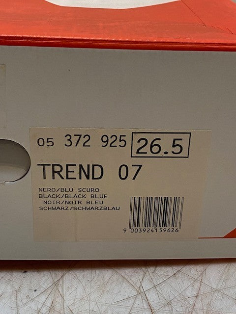 Nordica Exopower Trend 07 Black & Blue Ski Boots Size 26.5 | 300mm | 260-265
