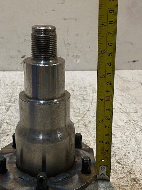 2 Quantity of Spindle Shaft Assemblies 7" Tall 25mm Thread End 64mm OD (2 Qty)