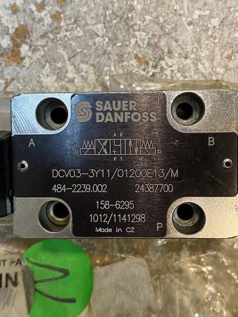 Elgin Solenoid Valve 7374020 Sauer Danfoss DCV03-3Y11/01200E13/M, 484-2239.002