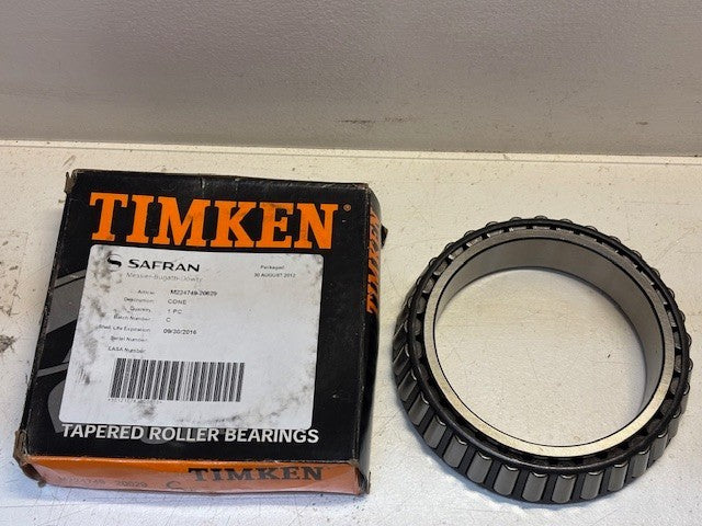 Timken Tapered Cone Roller Aircraft Bearing FAA-PMA | M224749-20629