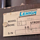 Lehigh Pneumatic Air Cylinder Model HP25 S/N 1029357