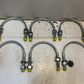 6 Quantity of U-Bolts 4B540 | 7" L x 7" W 19mm Thick 16mm Thread (6 Quantity)