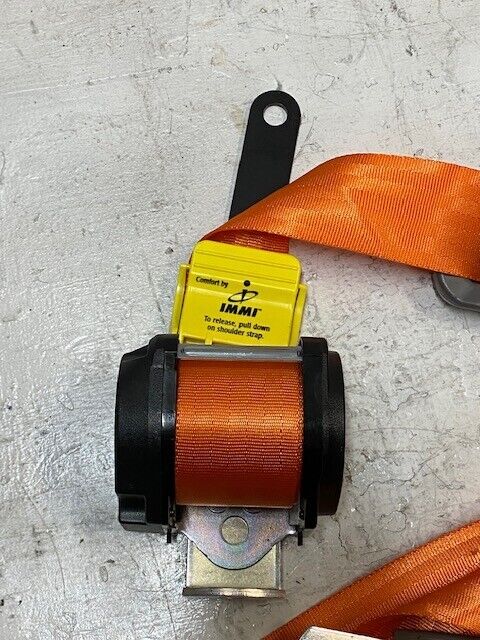 Paccar Truck Seat Belt Orange Complete Replacement System S84-1055-200 F106626A