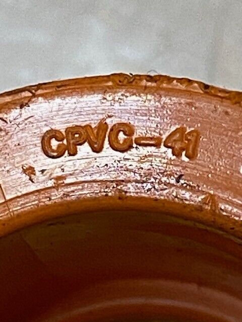 9 Quantity of Spears FlameGuard CPVC-41 SCH-40 3/4" x 1/2" Brass Thread (9Qty)