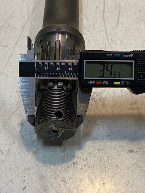 Driveshaft 16-3/4" Long 35mm Thread 44mm 16-Spline 40mm Shaft 64mm OD