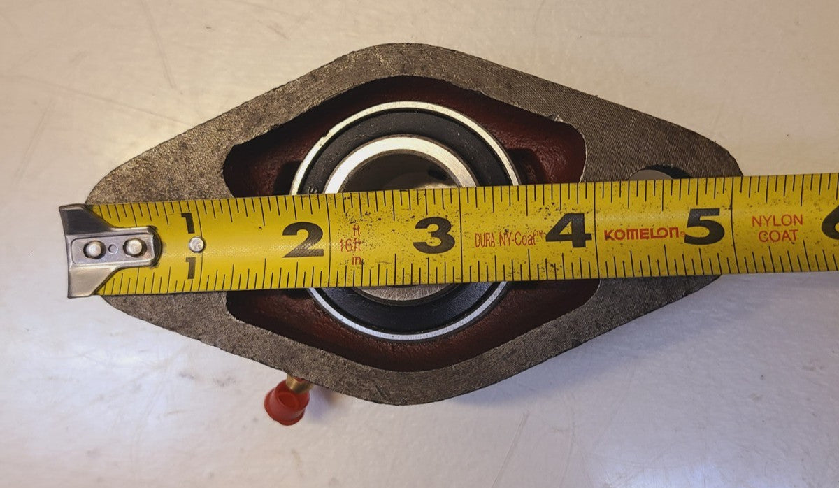 2 Quantity of HBF 2-Bolt Flange Bearings 1" FL205 | UC205-16 (2 Qty)