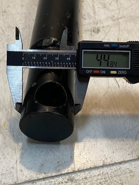 Hydraulic Cylinder 21" Long 25mm Bore 51mm Main Shaft 61mm OD 45mm End 38mm End