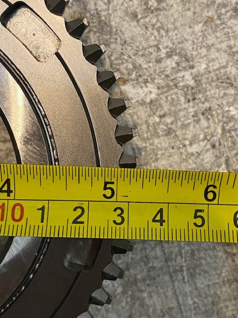 Helical Auger Transmission Gear 5-1/4" 54-Teeth 4-5/8" 28-Spline 72mm Bore