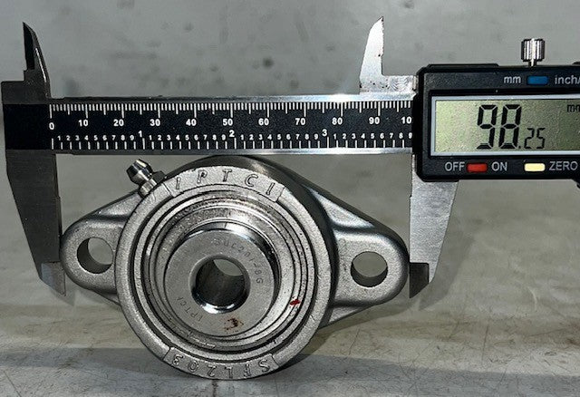 IPTCI SFL203 2-Bolt Stainless Steel Flange Bearing For Cars & Trucks SUC201-8G