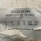 4 Quantity of 45-Degree Adapter Fittings 2313136108 (4 Quantity)