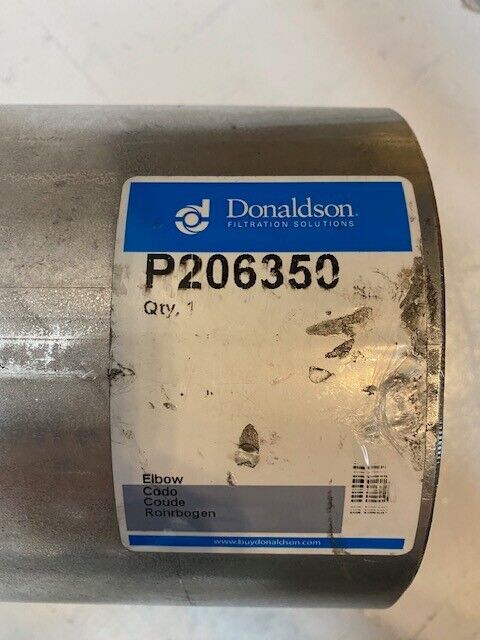 Donaldson P206350 Elbow 90 Degrees 6" OD