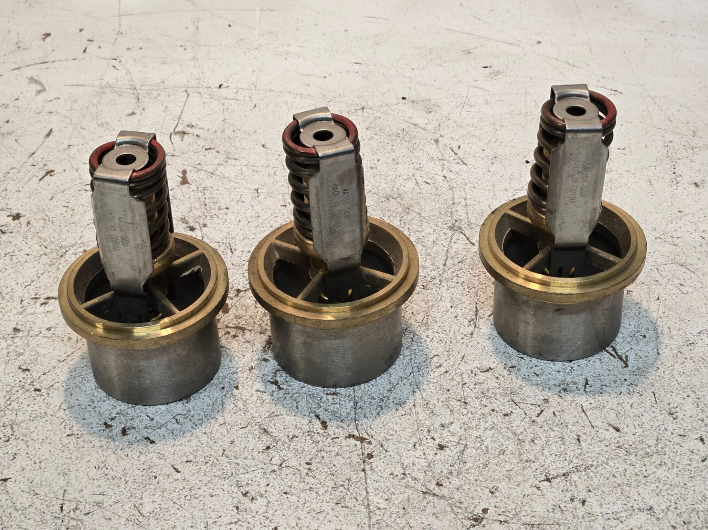 3 Quantity of Flow Control Thermostats 4A356-009 for CAT (3 Quantity)