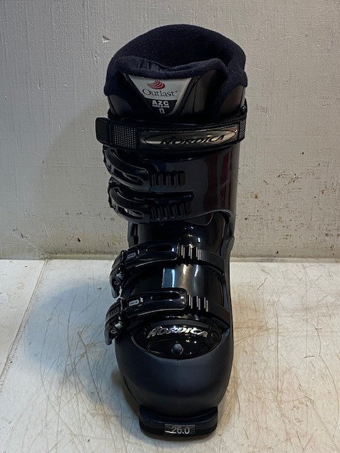 Nordica Exopower Trend 07 Black & Blue Ski Boots Size 26.0 | 300mm | 260-265