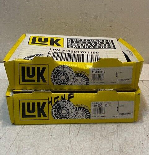 2 Quantity of LuK Clutch Pressure Plates for Volkswagen 119000110 (2 Quantity)