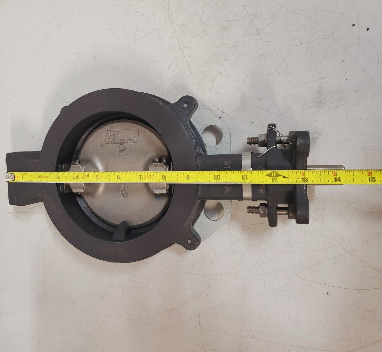 Keystone K-LOK Flow Control Butterfly Valve 5" | 21A01694/02 | F-360/370 CF8M