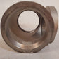 Stainless Steel T-Shaped Tee 3 Way Pipe Coupling 6.5" Diameter x 10" Width