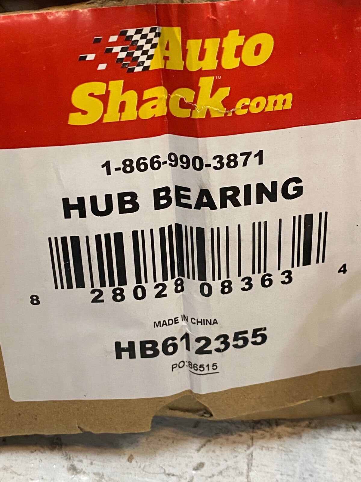 Auto Shack Rear Wheel Hub Bearing HB612355