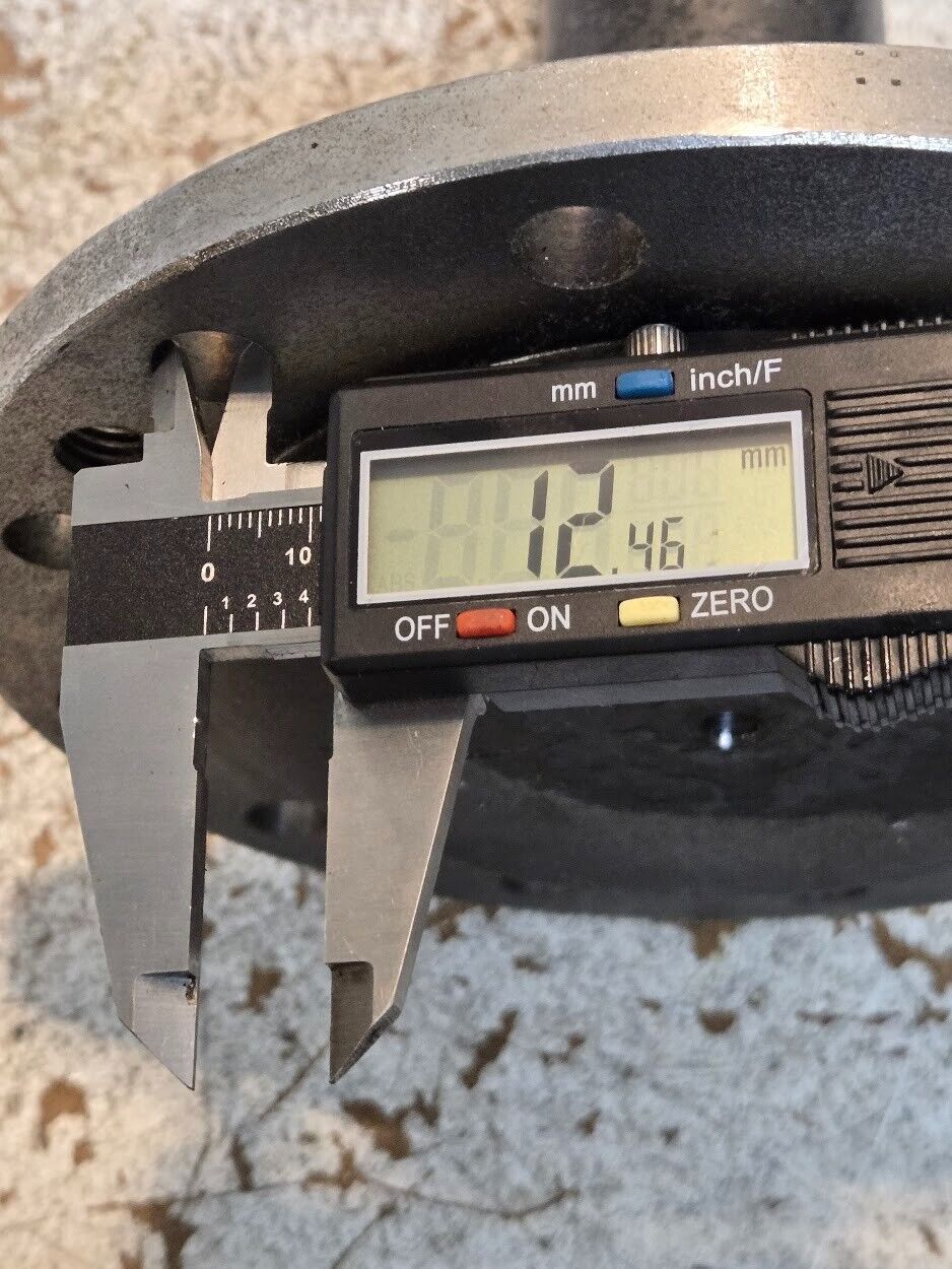 Driveshaft 18 1/2" Length 7 3/8" Hub Diameter 2 3/4" Shaft Diameter
