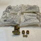 4 Quantity of Fluidyne Ansonia A200DO 3/8" Angle Dual Outlet Valves (4 Quantity)
