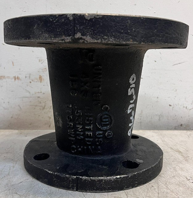 Flanged Cast Iron / Ductile Iron Reducer 4in x 3in For Industrial Piping Systems