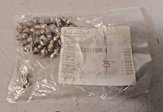 25 Quantity of Winzer Straight Short BLT-12 | 987.14.10 | REGT2C1 (25 Qty)