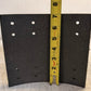 Set Of 4 Abex EL4709D-5165-2 Friction Drum Brake Shoe Lining Heavy Duty