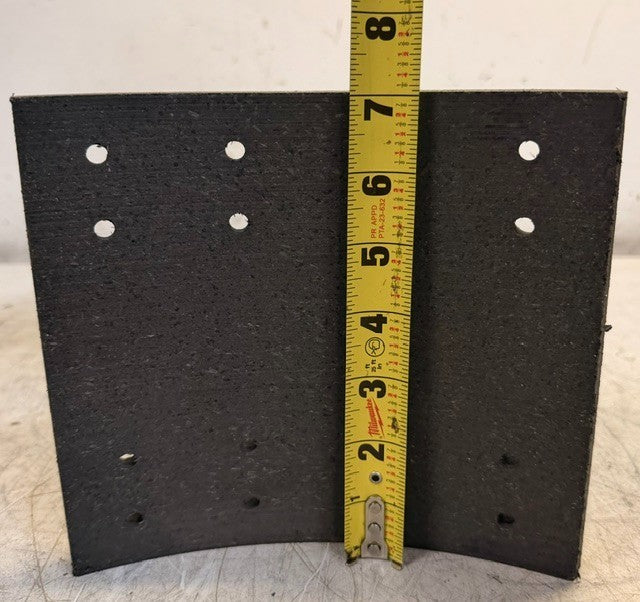 Set Of 4 Abex EL4709D-5165-2 Friction Drum Brake Shoe Lining Heavy Duty