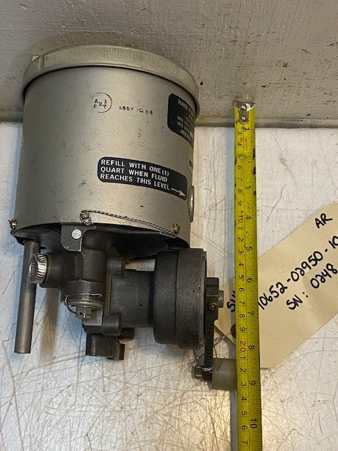 Sikorsky Aircraft Hydraulic Hand Pump Reservoir Fill 70652-02950-105