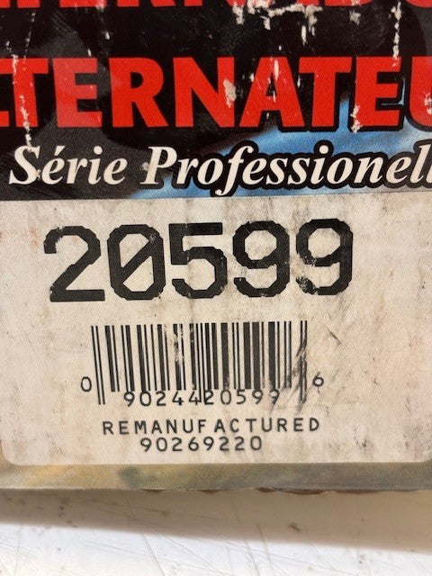 World Wide Automotive Premium Remanufactured Delco Remy Alternator | 20599