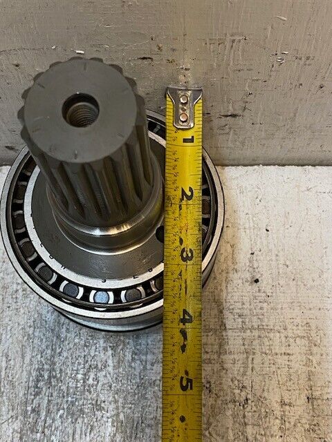 Drive Motor Sub Shaft & Bearing Kit 17-Spline 38mm End 4" OD 8mm 6-7/8" Tall