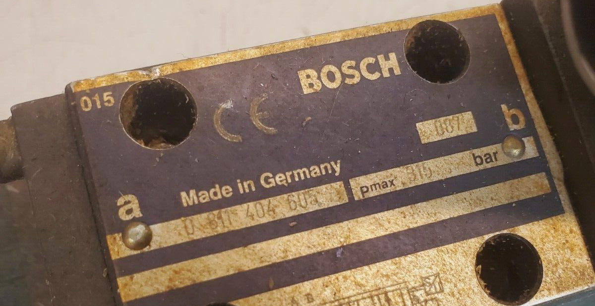 Bosch Control Valve 0811404605 | 0811404662