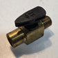 4 Quantity of Quarter Turn Plug Valves 1/4" FPT x 1/4" MPT for Parker (4 Qty)
