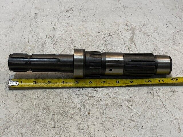 Shaft 11-3/4" Long 6-Spline End 34mm OD 5mm ID 38mm End 13mm ID