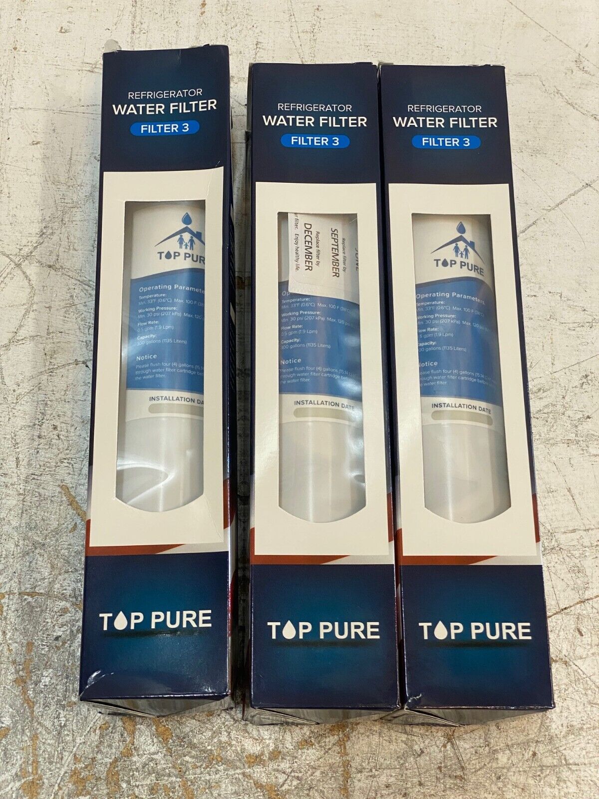 42 Quantity of Top Pure Refrigerator Water Filter 3 (42 Quantity)